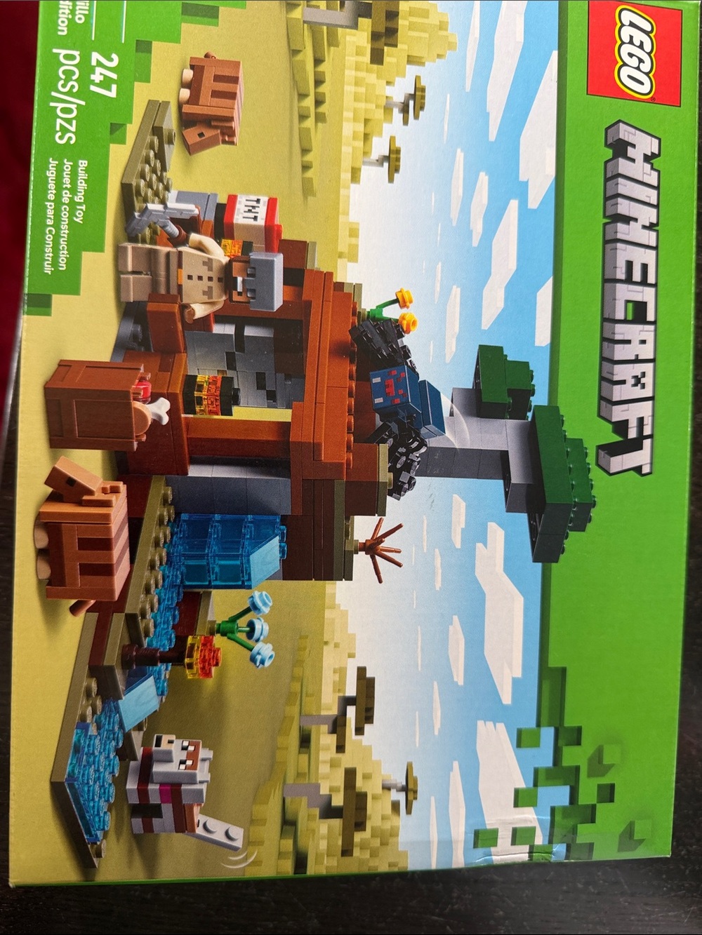 new, Unopened LEGO Minecraft 21269 the Armadillo Mine Expedition 247 pcs